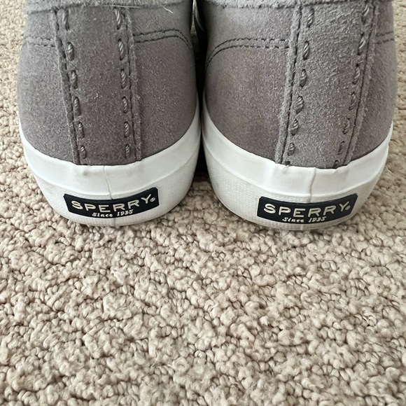 Sperry Suede Sneaker - Gray - Picture 4 of 4